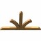 Ekena Millwork Richland Rough Sawn Timber Gable Bracket, Western Red Cedar, 84"W x 49"H x 4"D x 6"F, 14/12 Pitch GBW084X49X0406RIC00RWR - alternate 3